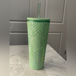 Mint Green Starbucks Tumber
